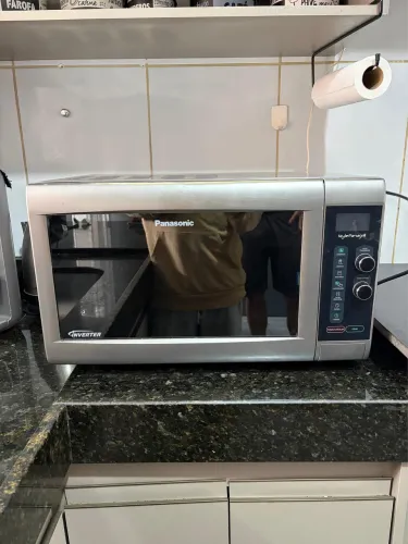 Microondas inverter Grill Inox
