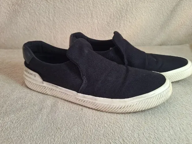 Sapatênis Aramis Slip-on Lona Preta - Tamanho 43