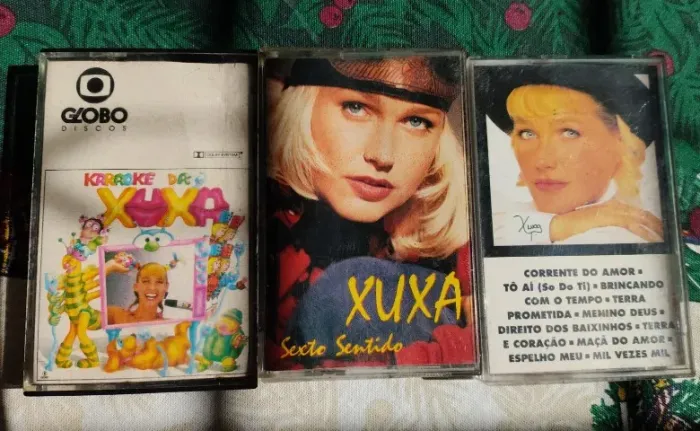 Fitas K7 Cassete Xuxa (leia a descrição)