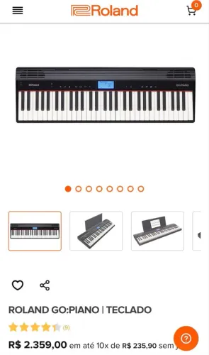Piano Roland GO Piano