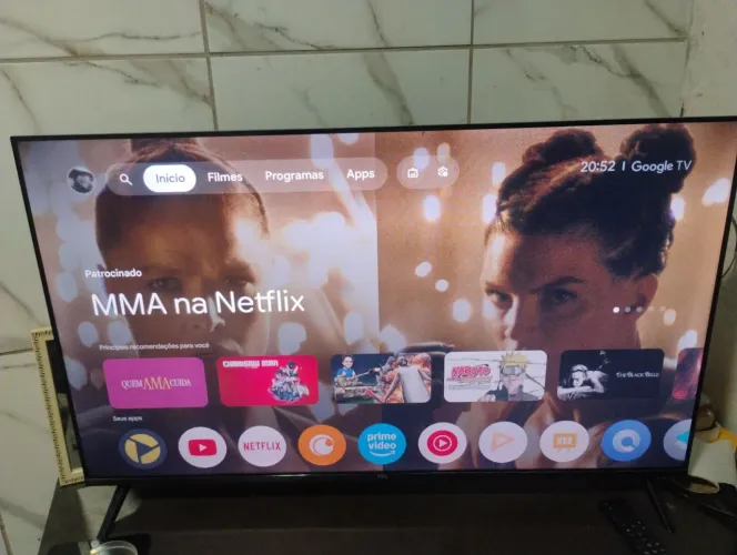vende-se smart tv TCL 43 polegadas , com garantia até setembro
