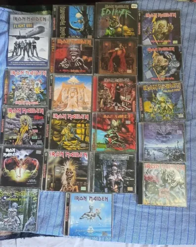 Cds iron Maiden originais 