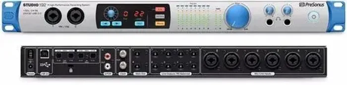 Interface de áudio 3.0 e mesa digital para estúdio (Presonus Studio 192)