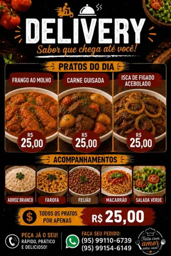 marmitas e Delivery 