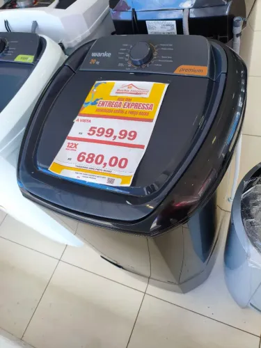 Lavadora de roupas Wanke 20kg, entrego em até 24h.