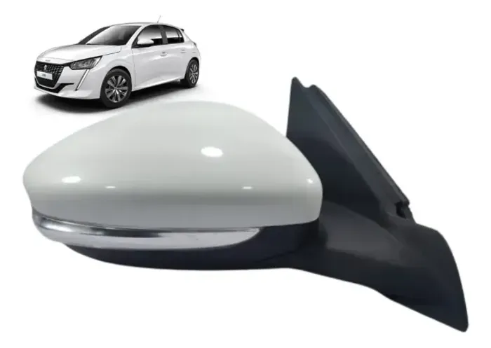 Retrovisor Peugeot 208 2021 2022 2023 Elétrico Direito (Usado)