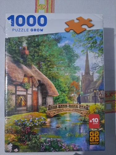 Quebra cabeça Vilarejo 1000 peças