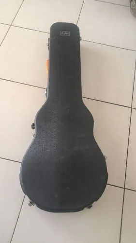 Guitarra Les Paul Strinberg, toda regulada, com case rígido de luxe