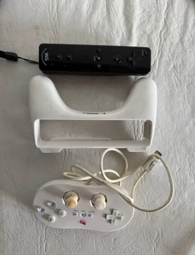 acessórios nintendo wii com defeito