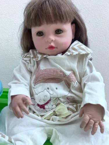 Linda boneca bebê reborn