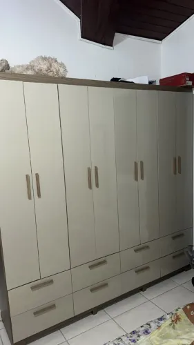 guarda roupa de casal 8 portas 12 gavetas