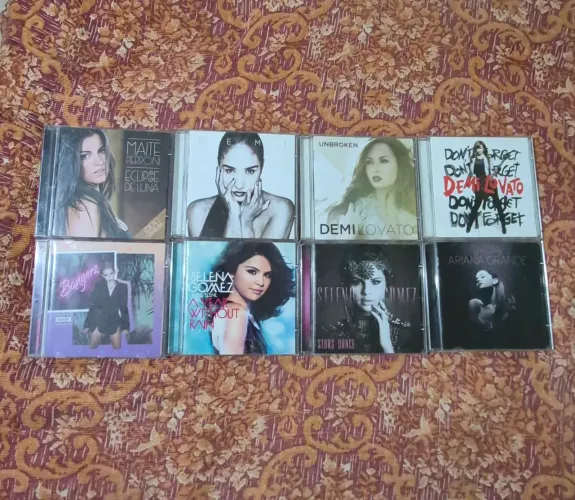 Lote de cds divas pop