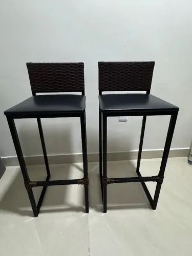 Kit 2 banquetas altas cozinha