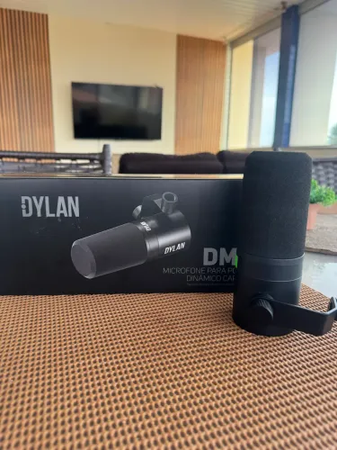 Microfone Podcast qualidade Absurda (Dylan Dm5)