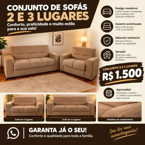 Conjunto de sofá