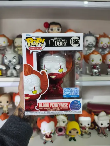 Funko Pop Blood Pennywise Exclusivo - It Welcome To Derry - #1866