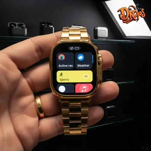 Smartwatch Ultra C9, 2 Pulseiras