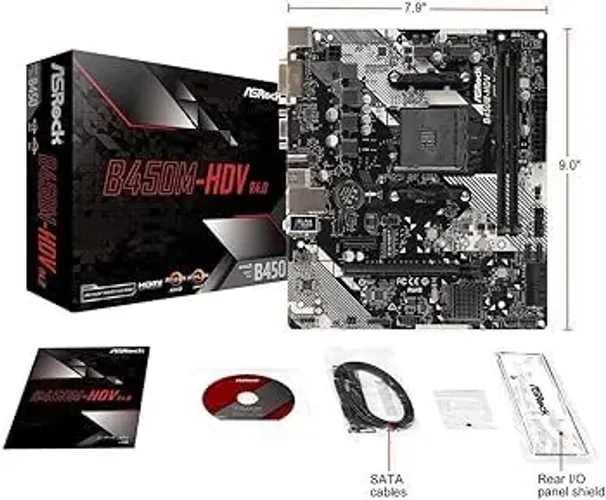 ASROCK B450M-HDV NOVA