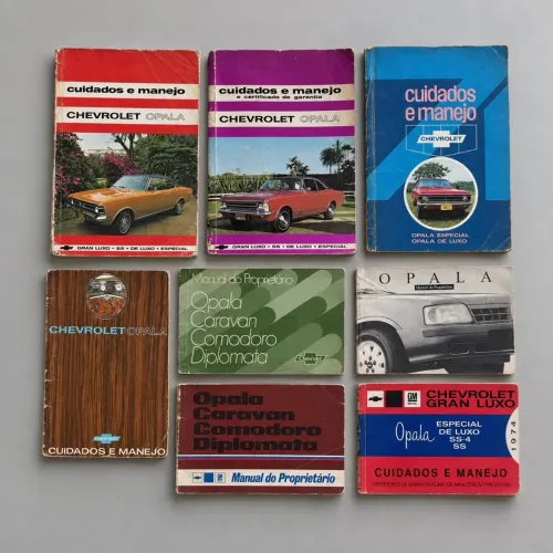 Manual do Proprietário Original Chevrolet Opala e Caravan Vários Modelos
