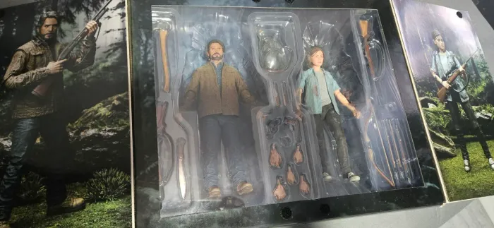 Joel e Elie Neca The Last of Us Part 2