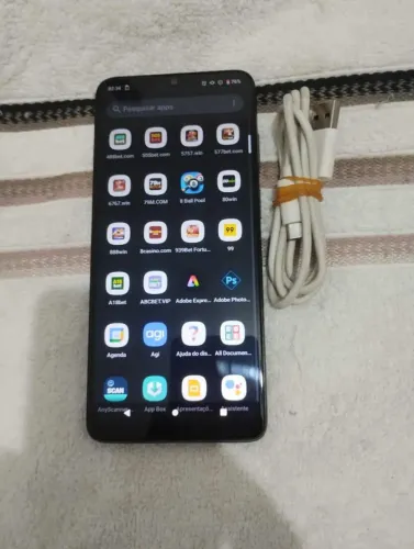 Moto E22 funcionando perfeitamente 128GB e 4 De Ram .