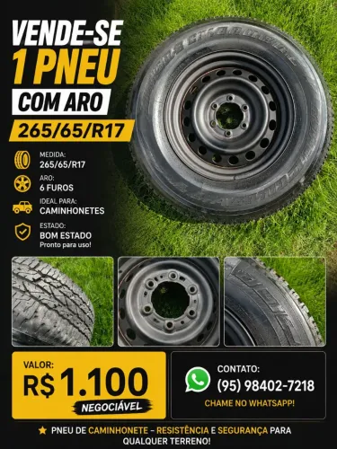 Pneu 265/65/R17