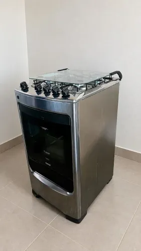 Fogão Consul 4 Bocas Inox CFO4NAR - Bivolt