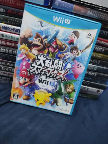 Smash Bros Wii U Japonês (Usado)