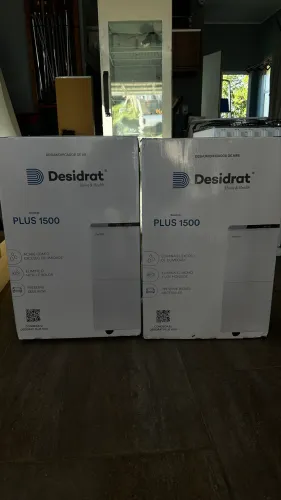 Desumidificador elétrico industrial Desidrät professional Plus 1500 branco