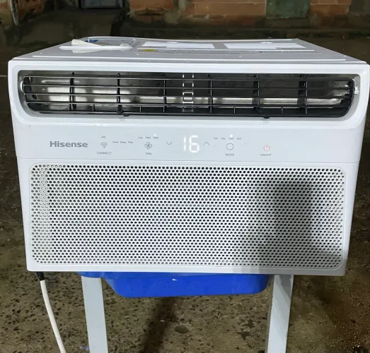 Ar condicionado Hisense 8500 btus gelando muito