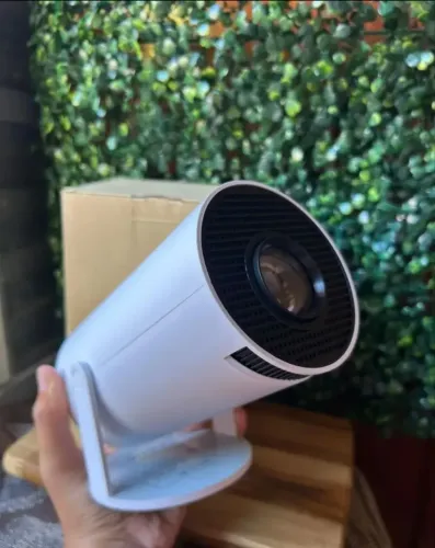 Projetor Portátil 4k com Android Wi-fi Full HD