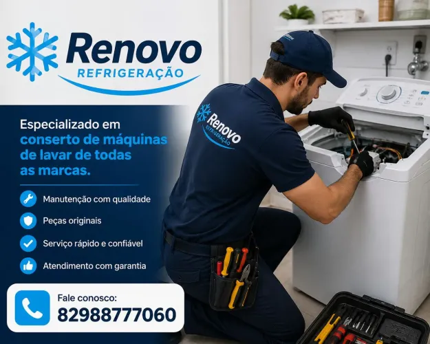 CONSERTOS DE MÁQUINA DE LAVAR 