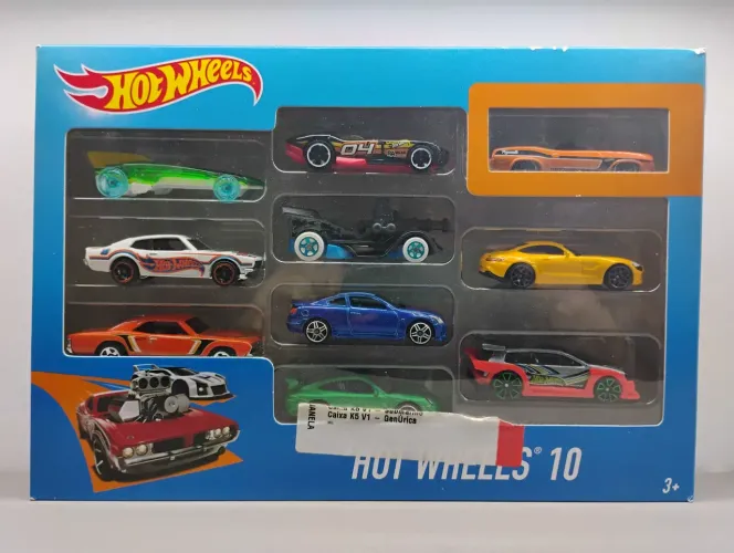 HOT WHEELS 10 CARROS SORTIDOS