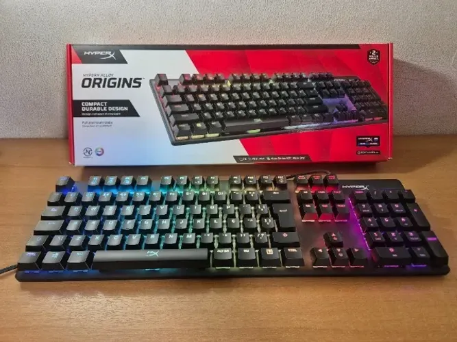 Teclado Gamer Mecânico Hyper X Alloy Origins