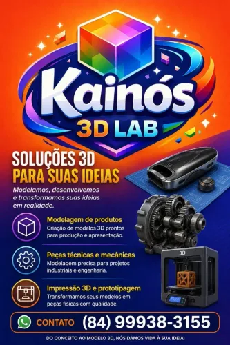 ENGENHARIA REVERSA - PROTOTIPAGEM E IMPRESSÃO 3D