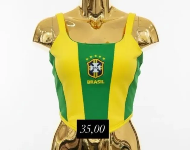 Camisa do Brasil feminina