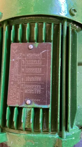 Motor trifásico de 0,5 CV