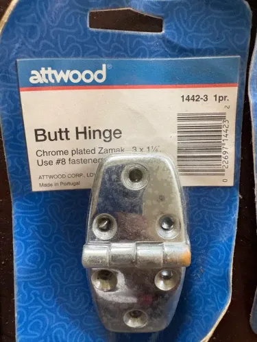Dobradiças de inox para lancha
