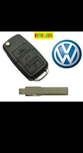 Carcaça para chave Canivete vw 