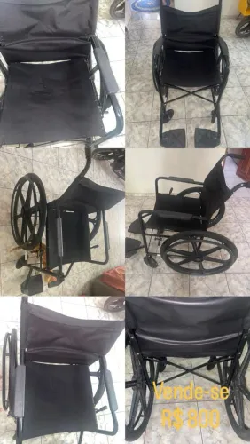Vende-se cadeira de rodas