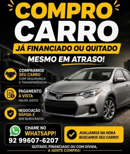 compramos carros financiado quitado