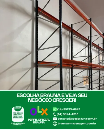 Porta-paletes para Alta Rotatividade