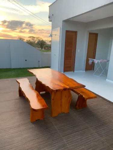 Mesa rústica