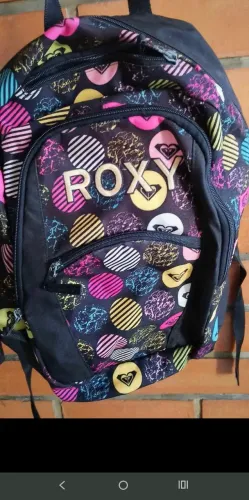 Mochila Roxy colorida 