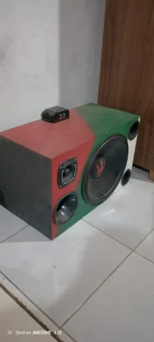 Caixa de som completo e módulo stetsom 400rms