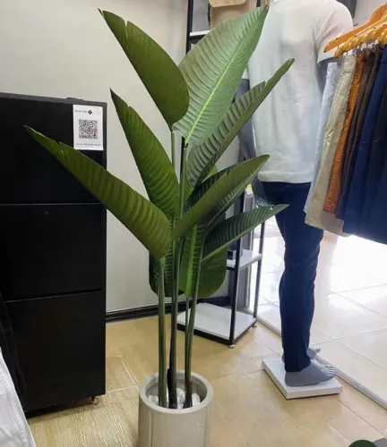 Planta Árvore Bananeira Artifical