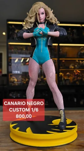 BLACK CANARY CUSTOM 1/6 Ñ IRON STUDIOS SIDESHOW KOTOBUKYIA BOWEN