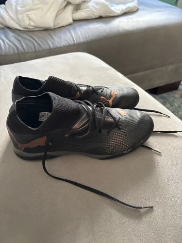 Chuteira Futsal Puma Future 7 Match - Preto