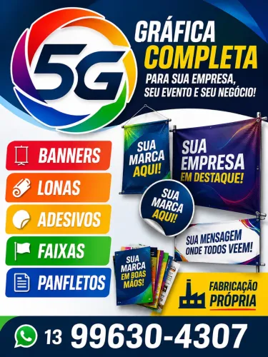 Gráfica rápida  banners - cavaletes - faixas - lonas 