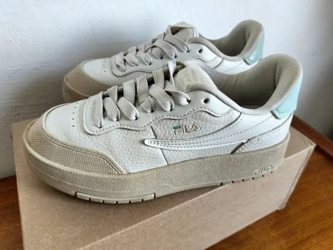 Tênis Fila Casual Feminino Branco